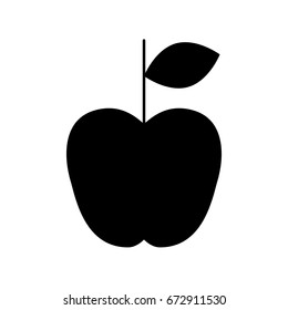 apple fresh fruit icon