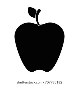 apple fresh fruit icon