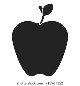 apple fresh fruit icon