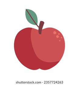 apple fresh fruit icon isolated