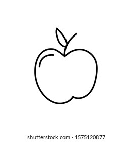 apple fresh fruit isolated icon vector illustration design
