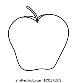 apple fresh fruit isolated icon vector illustration design