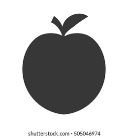 apple fresh fruit isolated icon vector illustration design