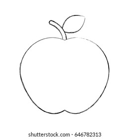 apple fresh isolated icon