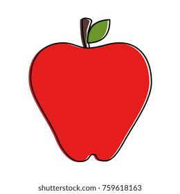apple fresh isolated icon