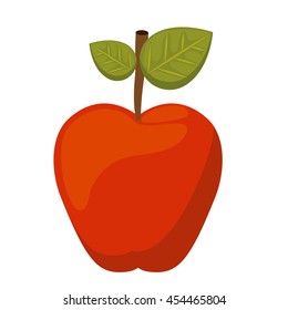 apple fresh isolated icon design, vector illustration  graphic 