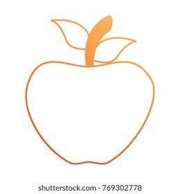 apple fresh isoloated icon
