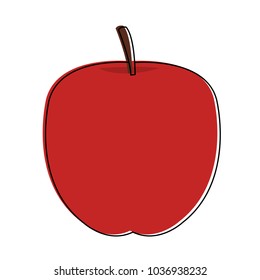 Apple fruit cartoon