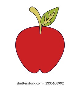 Apple fruit cartoon