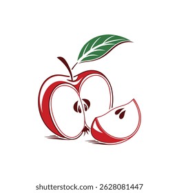 Apple Fruit Cartoon Apple Cartoon Fruit Clipart Hd PNG
