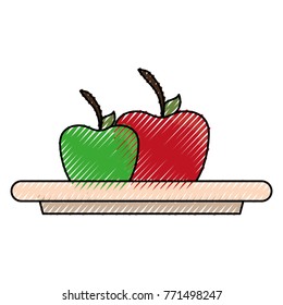 apple fruit design