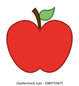 apple fruit fresh icon image