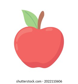icono fresco de fruta de manzana aislado