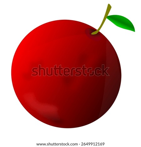 Apple fruit is highly appreciated for its vitamins, especially vitamin A, and fiber. It is always recommended to eat one a day.