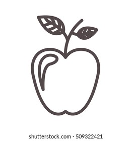apple fruit icon