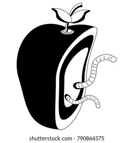apple fruit icon