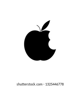 Apple fruit icon design template vector isolated illustration