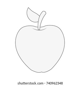 apple fruit icon image 