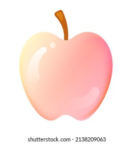 apple fruit icon image vector illustration design