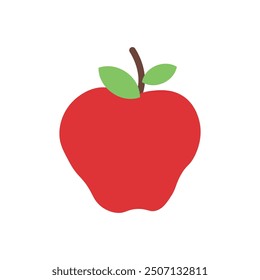 Icono de la fruta de la manzana, diseño del Vector