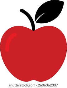 apple fruit icon vector illustration design