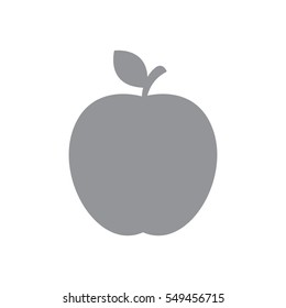 apple, fruit, icon, vector illustration eps10