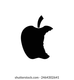 apple fruit icon vector template illustration logo design