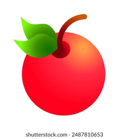 eine Apple Fruit Illustration 3D