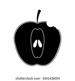 Apple fruit isolated