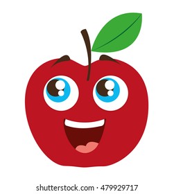 apple fruit isolated icon vector illustration design