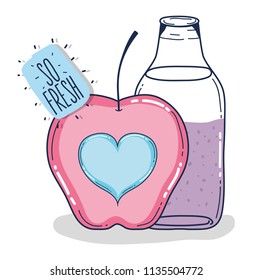 Apple fruit juice