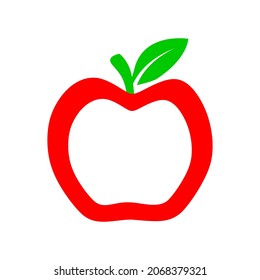 Glossy Apple Logo PNG Image