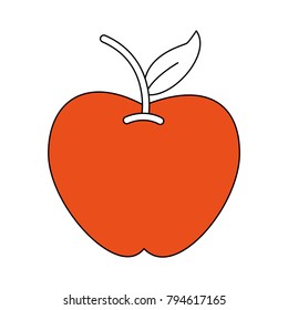 Apple fruit symbol