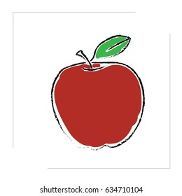 Apple fruit vector