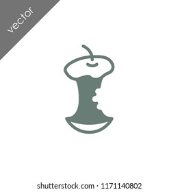 apple garbage icon