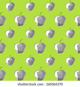 Apple Graphic Design on Seamless Background