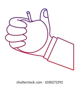apple hand hold icon image 