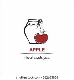 Apple hand made jam