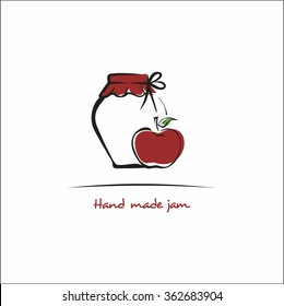 Apple hand made jam