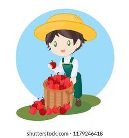 Apple Harvest Boy