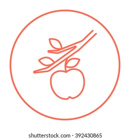 Apfelernte Symbol