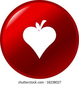 apple heart button