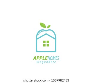 Apple Homes design logo sign