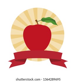 apple icon cartoon round icon