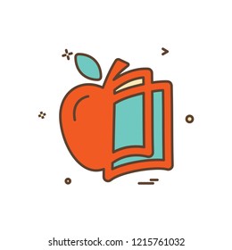 Apple icon design vector