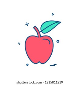 Apple icon design vector
