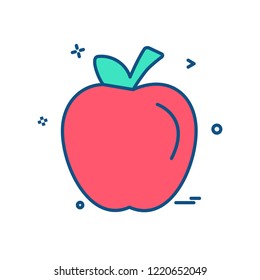 Apple icon design vector