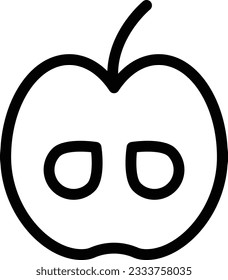 icono de manzana para descargar vector