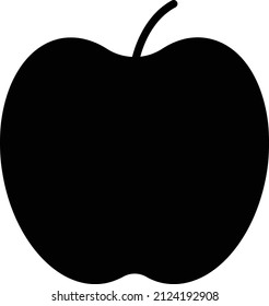 Apple Icon, Education Icon, School Sign and Symbols. Suitable use for web app and pattern design.