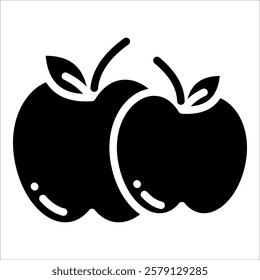 Apple Icon Element For Design